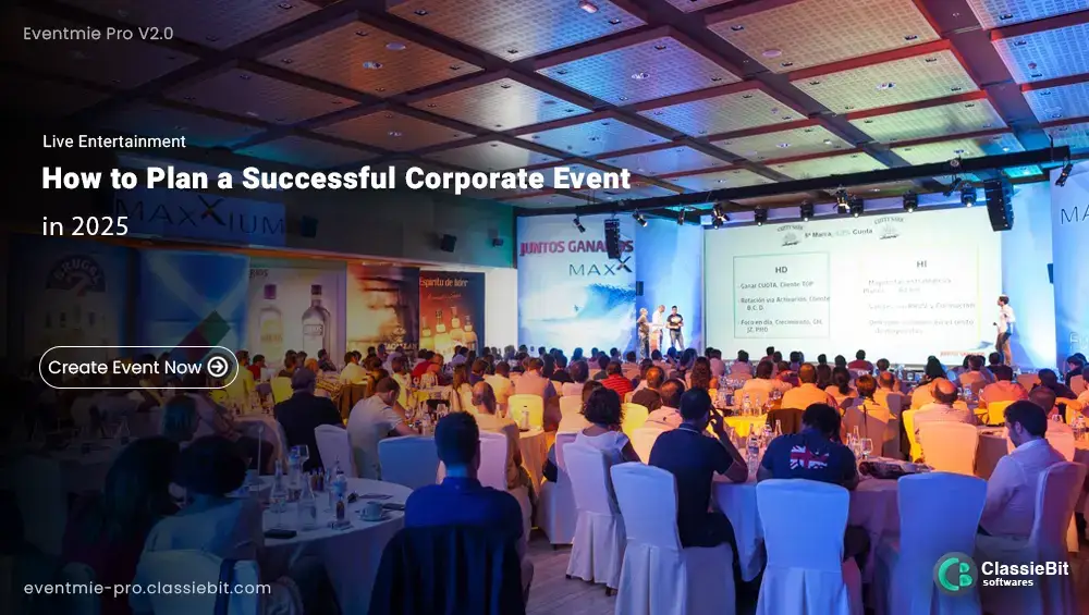 How to Plan a Successful Corporate Event in 2025 | Classiebit Software